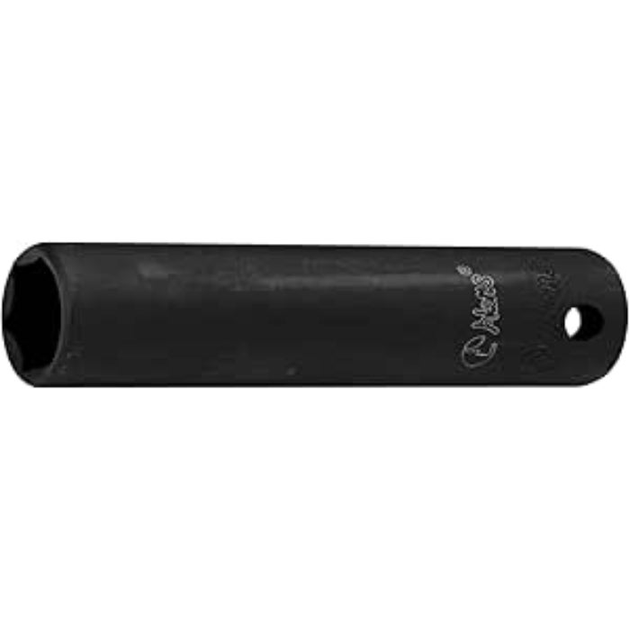 Hans 1/2" Long Impact Hex Bit 14mm Black – Heavy-Duty & Durable – Model 4308M14